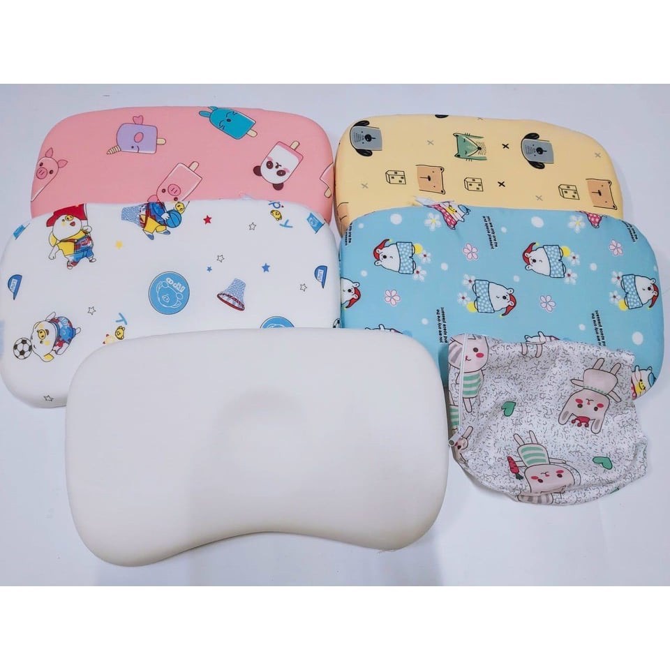 Gối Cao Su Non Size To Cho Bé