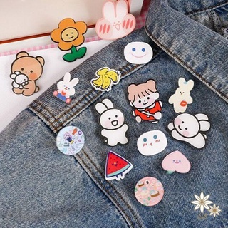 Ghim cài áo kiểu hoạt hình phong cách Nhật Bản đáng yêu thời trang