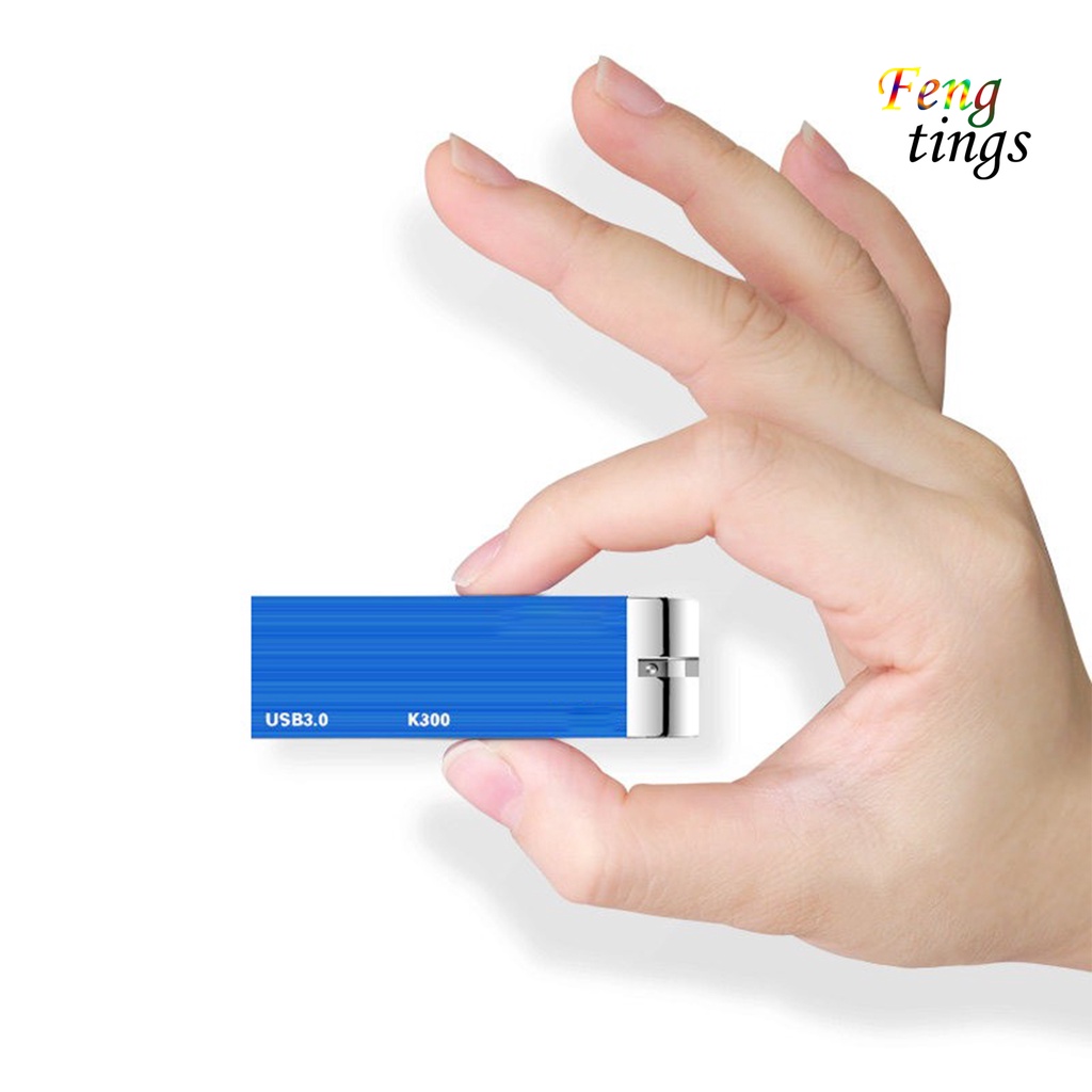 Usb Dung Lượng 32gb / 64gb / 128gb K300 Chống Nước Có Lỗ Cắm Cho Laptop