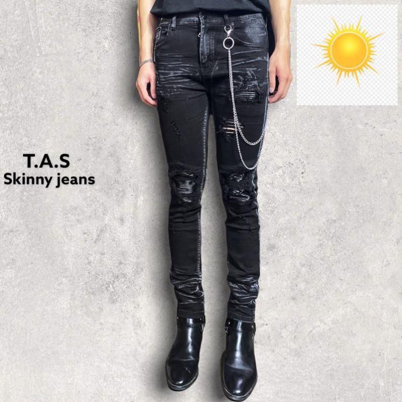 🤾👷 Quần skinny jeans nam / Quần biker nam 2021 🤾👷