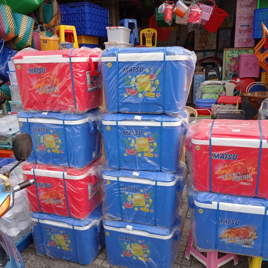 THÙNG ĐÁ MATSU GIỮ NHIỆT 72H DUY TÂN 25l-35l-45l-60l
