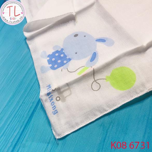 Khăn sữa cho bé - Set khăn sữa thỏ con ngộ nghĩnh - Đồ dùng cho bé