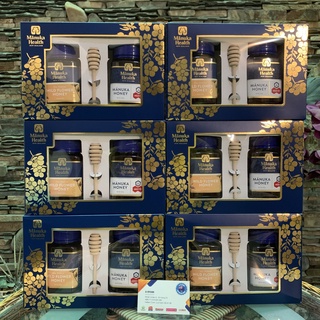 Set mật ong Manuka Health 1kg wild flower + MGO115+