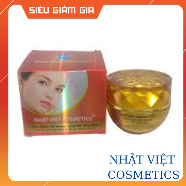 Kem ngừa tàn nhang làm mờ nám sạm trà xanh cám gạo Nhật Việt Cosmetics 20gr