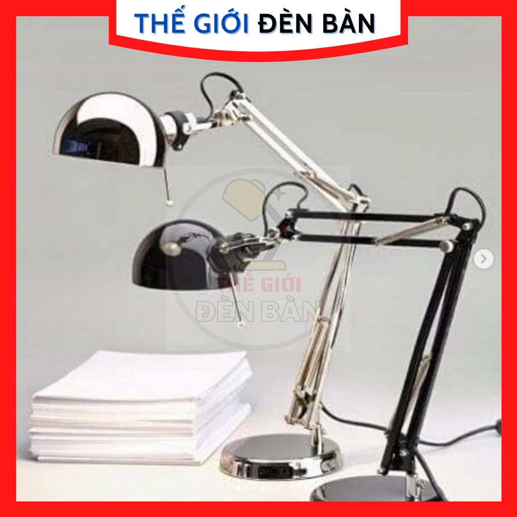 ĐÈN BÀN HỌC, LÀM VIỆC CAO CẤP FORSA KIỂU DÁNG CỔ ĐIỂN, SANG TRỌNG- HÀNG CHÍNH HÃNG IKEA