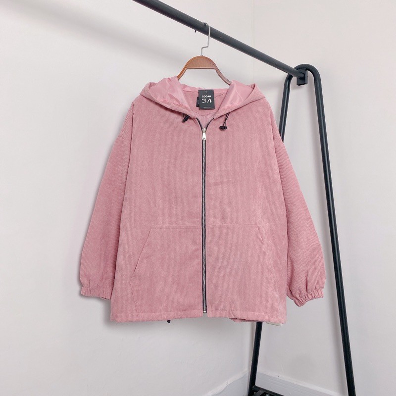 [Mã WASKT304 giảm 15% tối đa 30K đơn 99K] Gooan- Áo khoác nhung Gân M3 | BigBuy360 - bigbuy360.vn