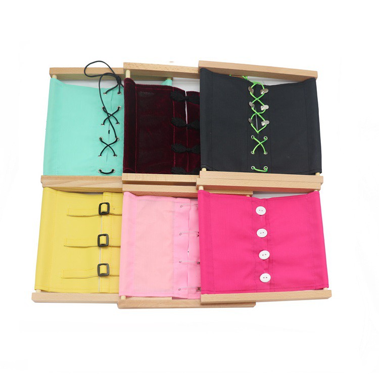 💖FREESHIP💖-Set 12 Khung Cài Áo Giáo Cụ Montessori