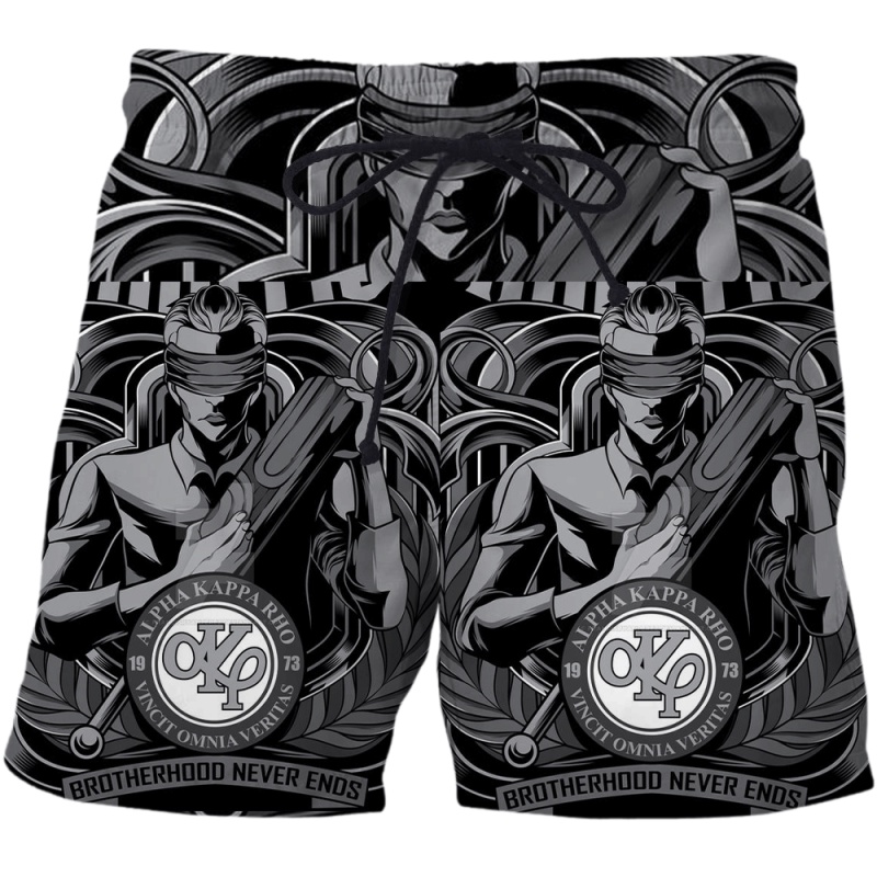 Áo Thun 3D AKP Alpha Kappa (Quần Short Skeptron) AKP-6