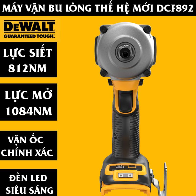 DMTT Bulong Pin 20v Dewalt DCF892N Chính Hãng BH 36 tháng