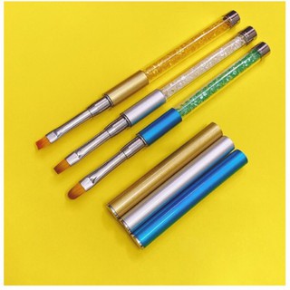 Cọ đắp gel cán đá cao cấp , dụng cụ nail