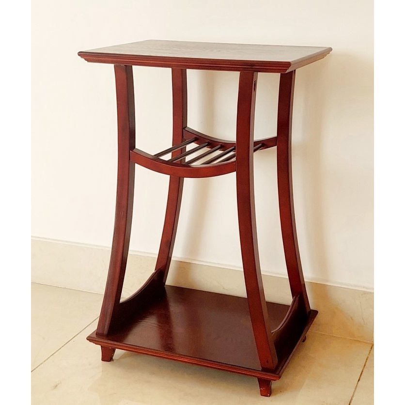 Kệ Gỗ Để Sách Báo Nhiều Màu, Để Điện Thoại, Bình Hoa, Trang Trí Nhà Cửa, Văn Phòng SB03 - Hàng VN Xuất Khẩu