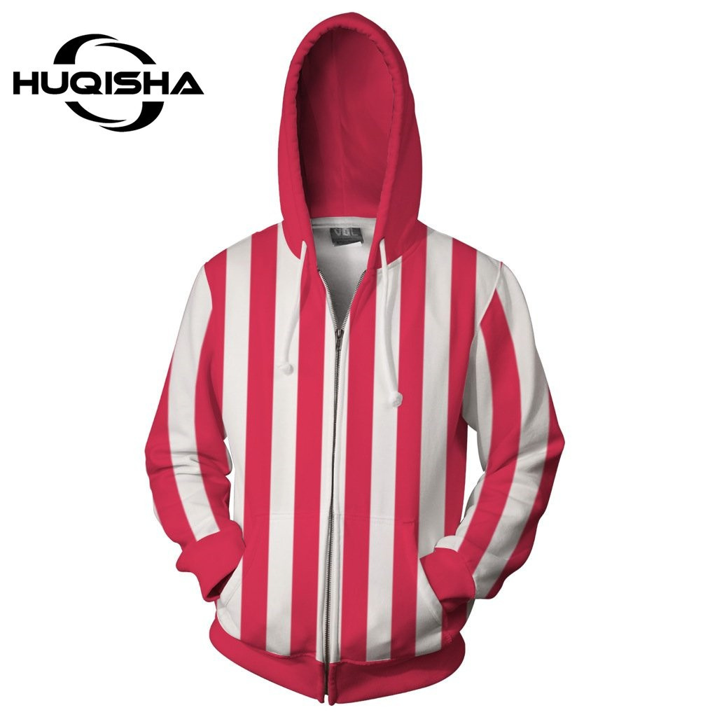 HUQISHA One Piece Men Casual Personality Hoodie