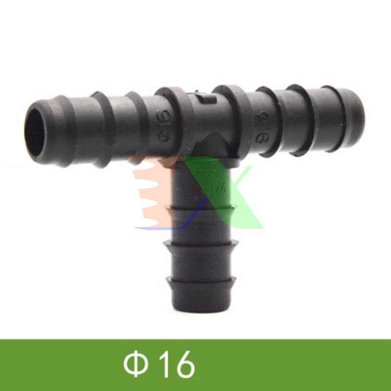 Tê chia cho ống Φ16 mm TE16, T chia 3 cho ống PE, LDPE, HDPE, PVC D16