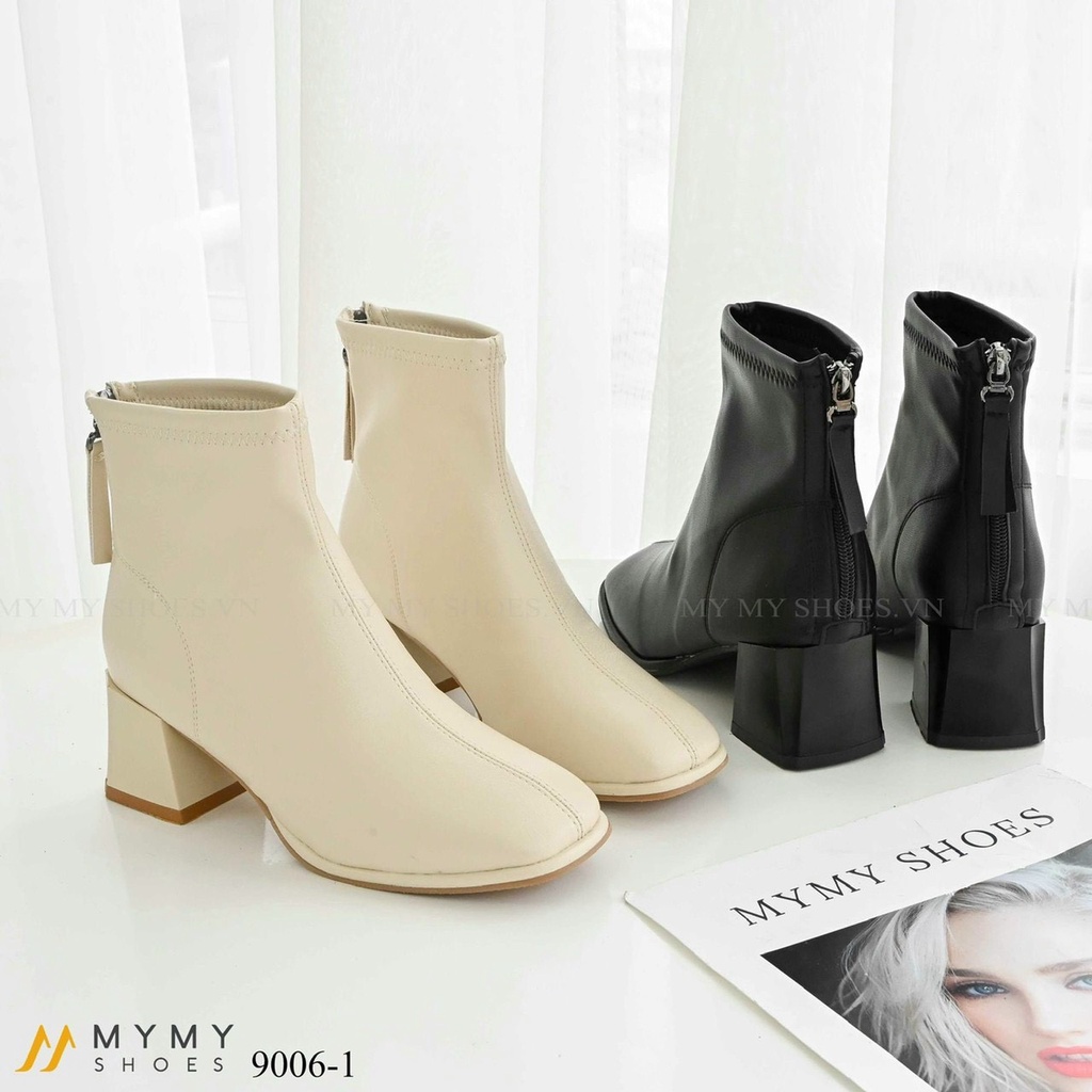 Bốt nữ chỉ giữa lót lông khóa sau  mã 5261 | BigBuy360 - bigbuy360.vn