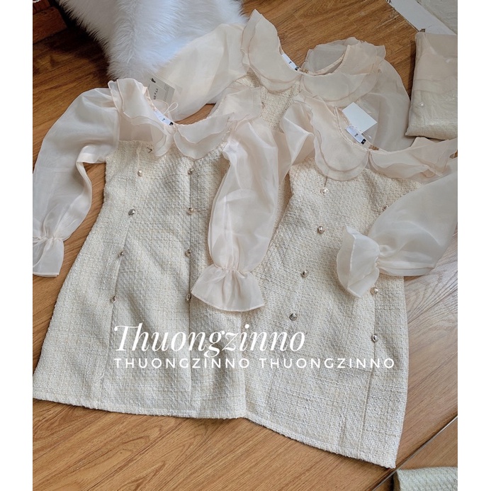 [Ảnh thật/Video]Váy dạ Danly tiểu thư dự tiệc sang chảnh Váy dạ phối voan sang chảnh | BigBuy360 - bigbuy360.vn