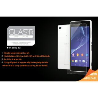 Miếng dán kính cường lực Sony Xperia Z2