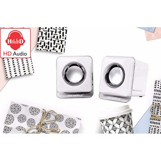 Loa vi tính 2.0 SoundMax A120 (Đen/Trắng)