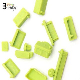 Set 13 nút bọc silicon chống bụi cho Laptop Notebook