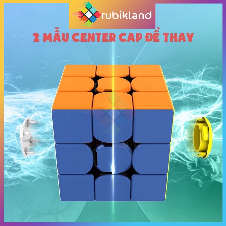 Rubik DianSheng Solar S3M 2021 Stickerless Rubic 3x3 Có Nam Châm 3 Tầng Đồ Chơi Trí Tuệ