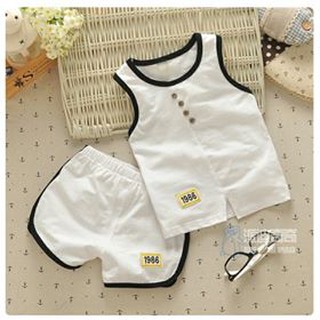 Set bộ sát nách cho bé trai 1986 cho bé từ 13-40kg