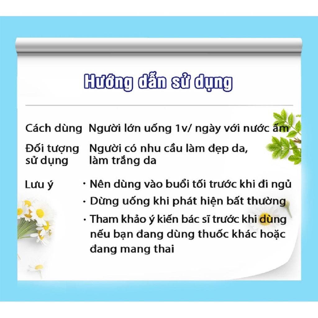 Viên uống trắng da DHC Nhật Bản Adlay Extra sáng hồng tự nhiên dưỡng ẩm chống lão hóa bổ sung vitamin E