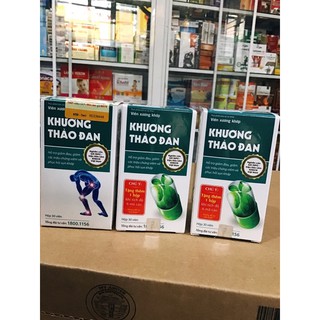 Khương Thảo Đan – Giảm đau nhức xương khớp, các triệu chứng viêm đau vai gáy, viêm dây thần kinh