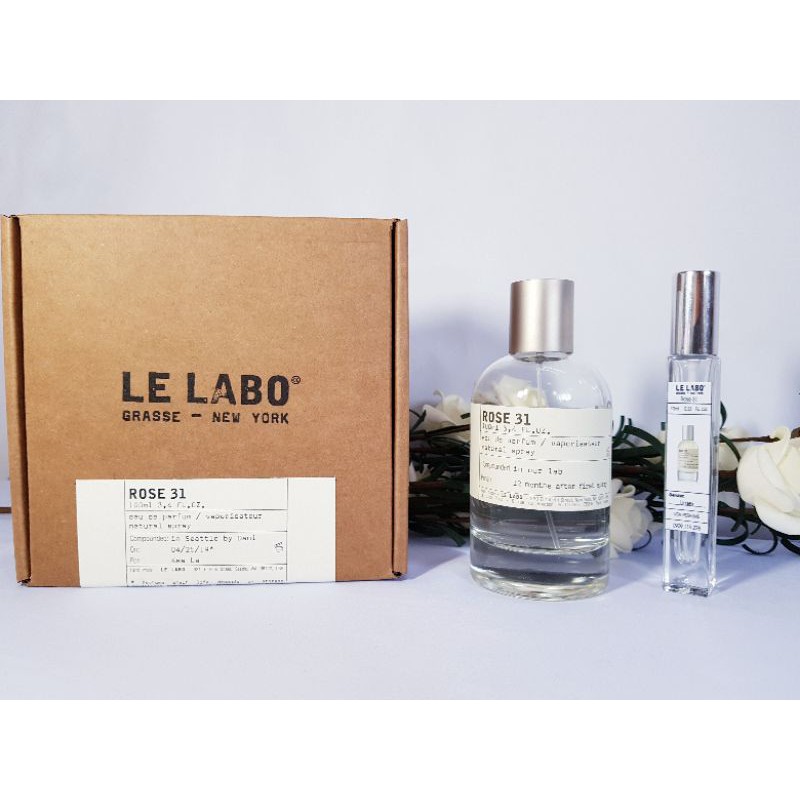 Vial Nước Hoa Rose 31 Le Labo Dạng Xịt 2ml 5ml 10ml