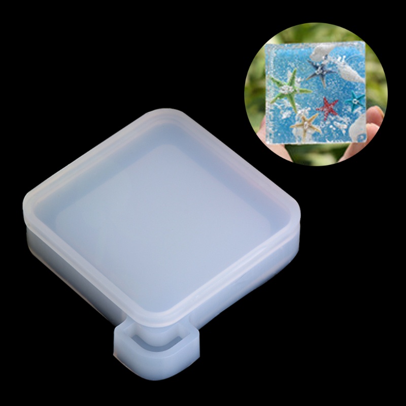 Khuôn Silicon Trong Suốt Làm Mặt Dây Chuyền DIY