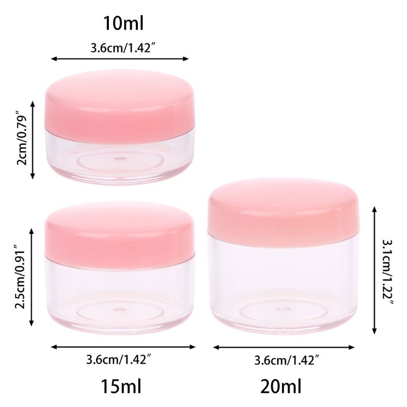 Lọ Mini Chiết Mỹ Phẩm Tiện Lợi Cho Du Lịch