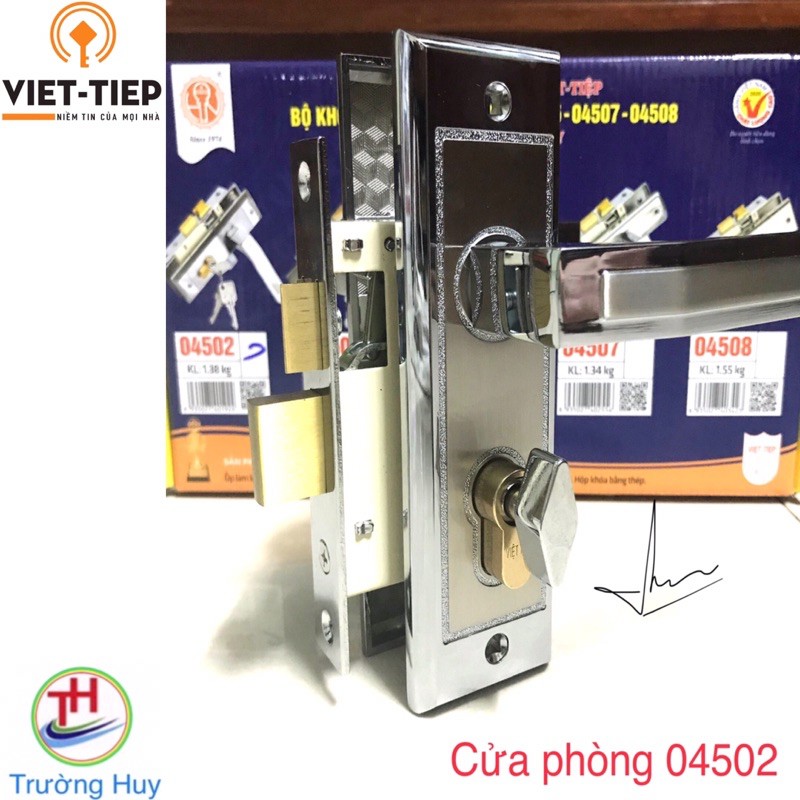 [chính hãng] Khoá phòng Việt Tiệp-04502 - Bảo hành 2 năm