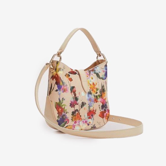 Túi Nữ FURLA Sirena Mini Hobo Vitello St Eracle St Flowering Vitello Sorrento