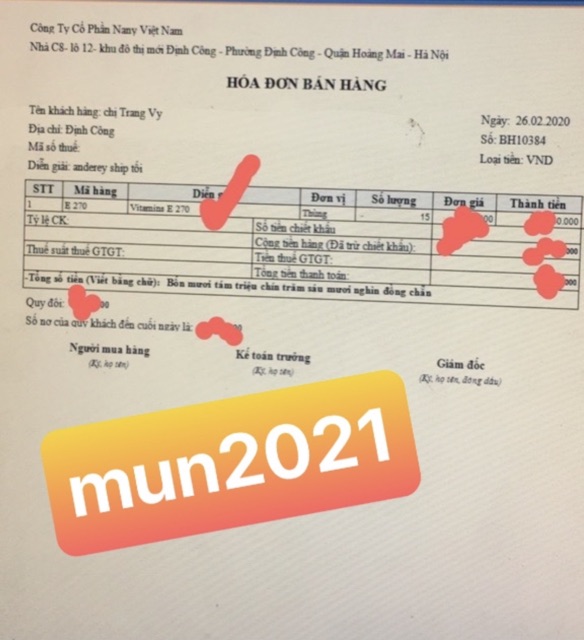 Hộp vỉ vitamin e đỏ 270mg Mirrolla NGA (20v) 03/2022 | BigBuy360 - bigbuy360.vn