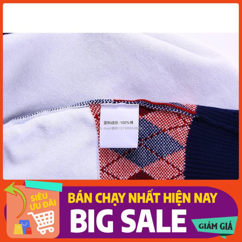 Link 1/2 - Áo len gile ba 3 lỗ trẻ em dáng cardigan cho bé trai bé gái in hình ngộ nghĩnh, mẫu mới 2020 HG2810