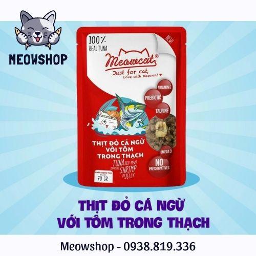 PATE MEOWCAT cho mèo gói 70gr