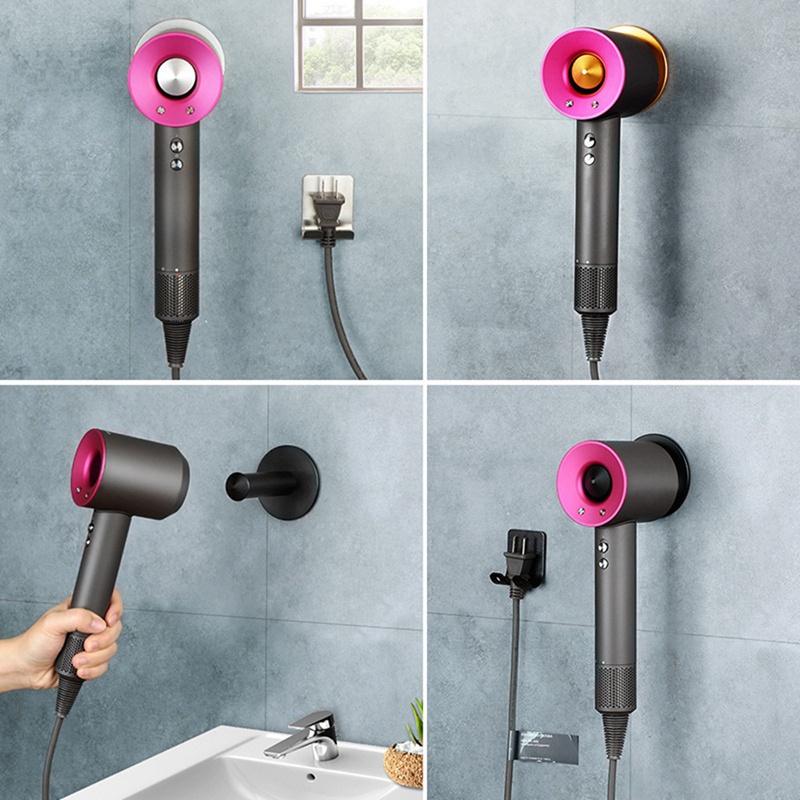 Giá Kim Loại Treo Máy Sấy Tóc Dyson Gắn Tường Tiện Lợi