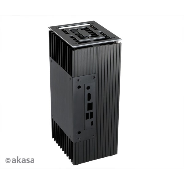 Vỏ Fanless Akasa model Turing (Hỗ trợ lắp các main NUC intel thế hệ 8) | BigBuy360 - bigbuy360.vn