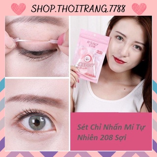 SET 208 SỢI CHỈ KÍCH MÍ TẶNG KÈM KÉO VÀ QUE NHẤN MÍ