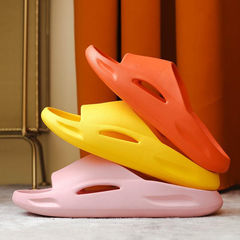 Dép Đi Trong Nhà Chống Trượt Màu Sắc Đơn Giản Dành Cho Nam Và Nữ