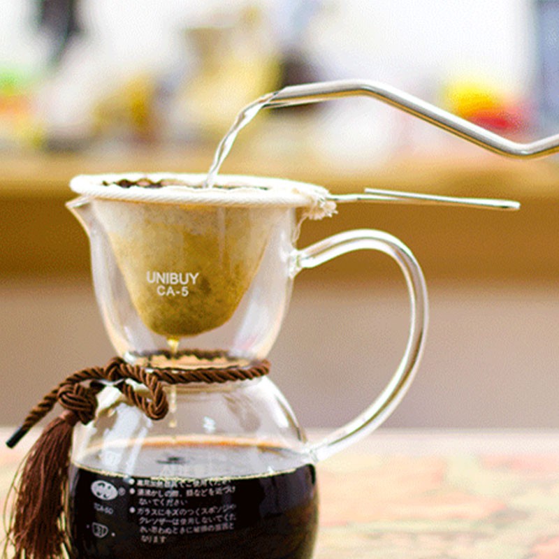 Bình pha cafe vợt kiêm Drip coffee tiện dụng 400ml