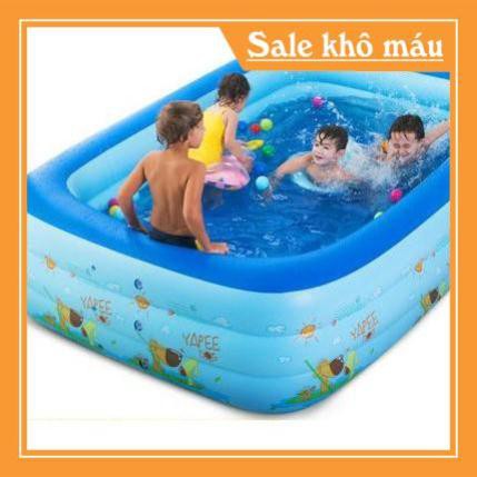 [FreeShip – Sale khô máu] [FREE SHIP] BỂ BƠI 3 TẦNG CHỮ NHẬT 1,3M(DEAL CHUẨN)