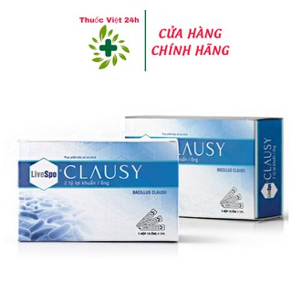Bào tử lợi khuẩn Clausy (10 ống x 5ml/Hộp) - Dùng cho trẻ bị rối loạn tiêu hóa, tiêu chảy, phân sống - thuocviet24h