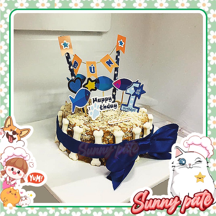 Bánh sinh nhật cho thú cưng - Bánh Pate Sunny