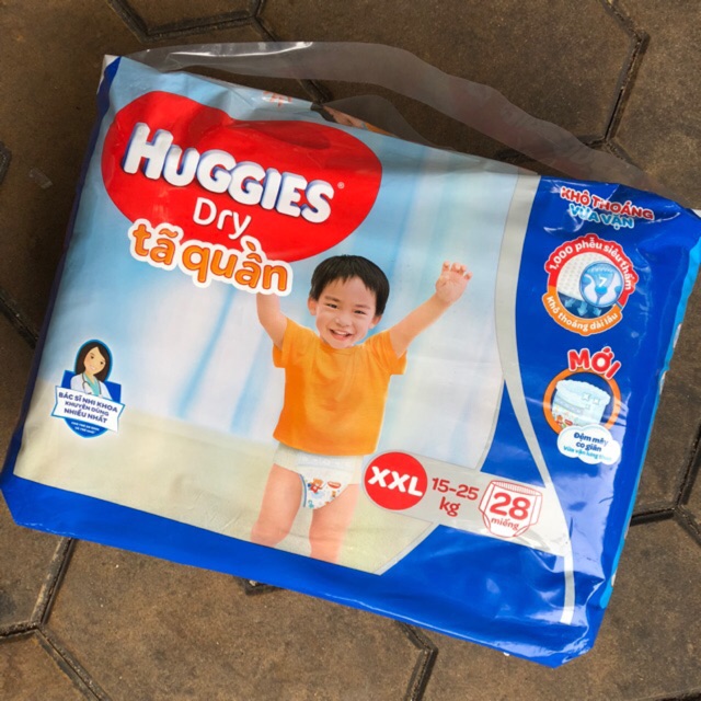 Tã quần Huggies XXL28 (15-25KG)