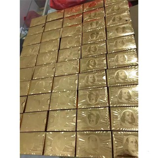 [Nhập mã TOYJUNE giảm 10K]Bộ bài mạ vàng 24k.
