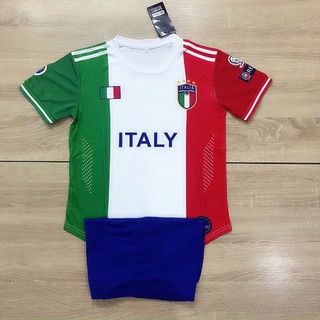 Áo bóng đá áo dá banh trẻ em đội tuyển Italia  từ 13-45kg đội tuyển Italia các màu chính hãng-aobongda999.vn