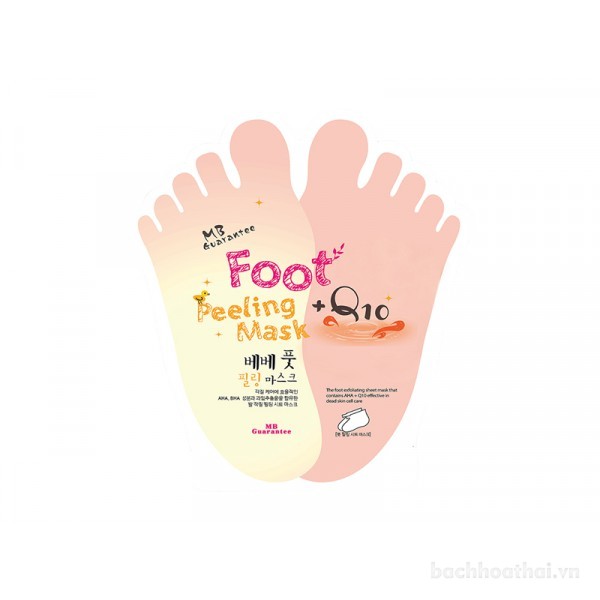 [MỚI] Mặt nạ bàn châŋ Foot peeling mask + Q10 Thái Lan