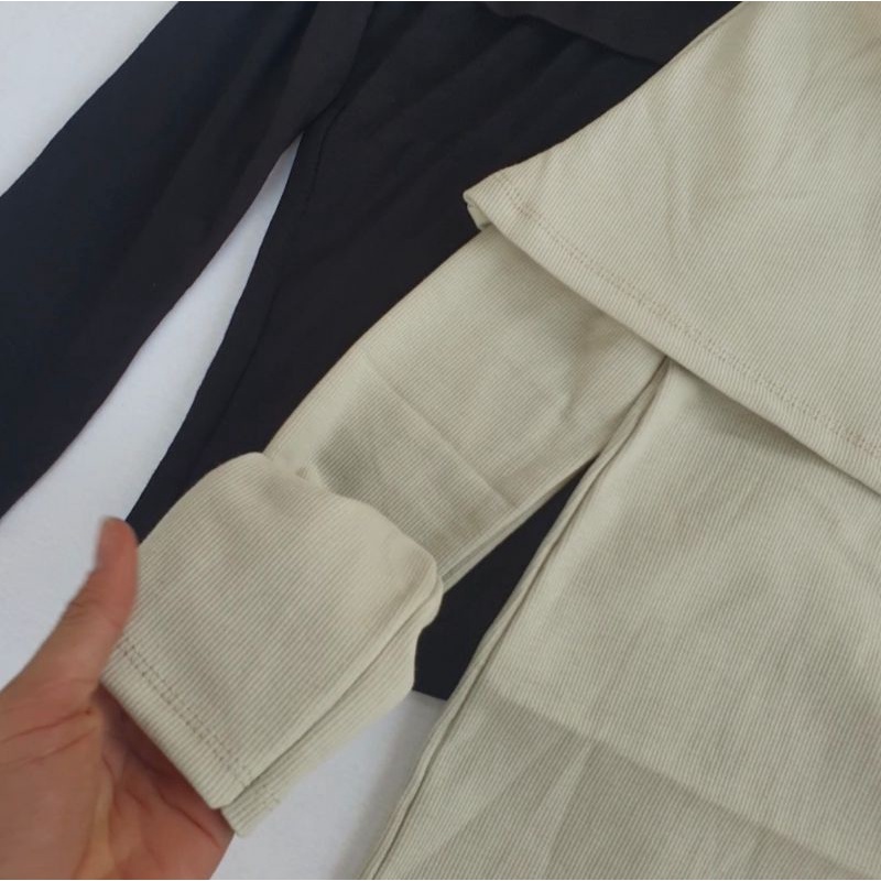 ÁO LEN TĂM TRỄ VAI THU ĐÔNG SEXY - CT2222