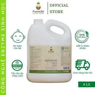 Nước rửa tay sát khuẩn fuwa3e hữu cơ mùi tinh dầu quýt từ chế phẩm Enzyme sinh học