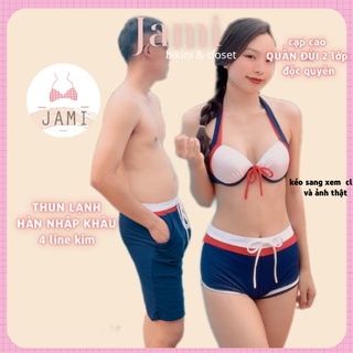 BIKINI ĐỒ BƠI NỮ quần bơi nam hoạ tiết mùa hè đi biển ĐỒ BƠI ĐÔI ĐỒ BƠI COUPLE ĐI BIỂN đi bơi Jami - cp108