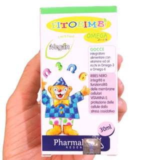 ✅ [Chính hãng] Fitobimbi Omega Junior Ý - Phát Triển Trí Não,Tăng Cường Miễn Dịch,Tốt Cho Mắt - 30ml hsd 2024